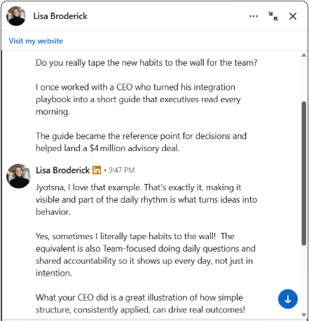 Book Writing campaign results for Professional Services client — example 7