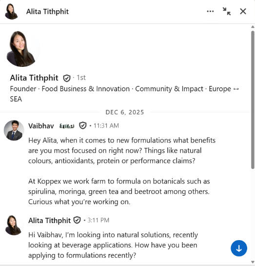 Nutraceutical campaign results for Manufacturig client — example 3