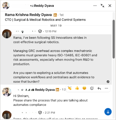 Tech Product campaign results for Tech Services client — example 3