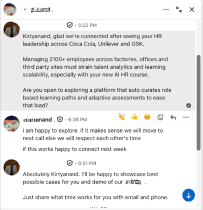 Tech Product campaign results for Tech Services client — example 4