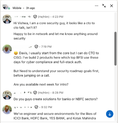 Tech Product campaign results for Tech Services client — example 9