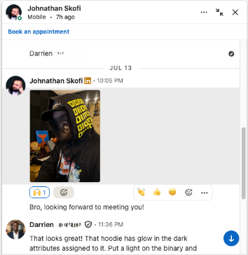 Techwear campaign results for Corporate B2B client — example 6